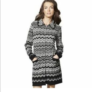 Brand New Original Missoni for Target zig-zag knit coat, with original tag